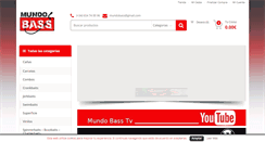 Desktop Screenshot of mundobass.com