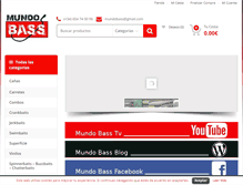 Tablet Screenshot of mundobass.com